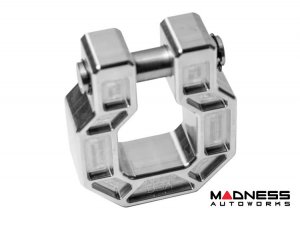 Jeep Wrangler JL Billet D-Ring - Royal Show Shackle - Aluminum - Raw - Single